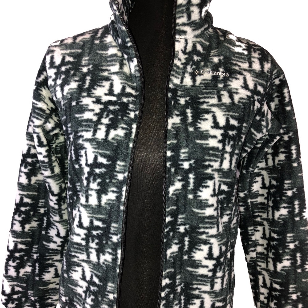 Columbia Youth Boys Fleece Zip-Up Jacket Size L